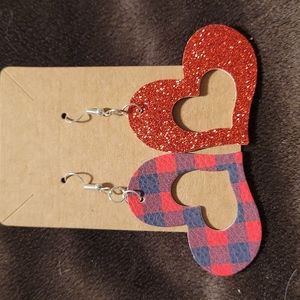 Heart Hollowed Earrings